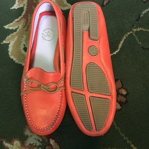 Orange flats